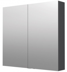 Galerka se zásuvkou a vypínačem Naturel 80x72 cm, šedostříbrná