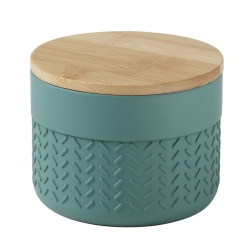 GEDY Dóza na postavení Thea zelená/bambus