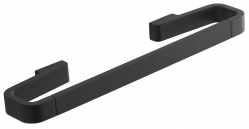 Gedy SAMOA Držák na ručníky 300x65mm černá mat - A8213014