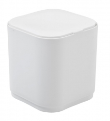 Náhled obrázku: Gedy SEVENTY stolní odpadkový koš výklopný, plast ABS, bílá - 630822 