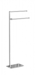 Gedy Stojan s držákem ručníků hranatý chrom - 783113