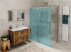 Gelco VOLCANO boční stěna 900 mm, čiré sklo