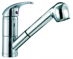 Geos Stojánková dřezová baterie s výsuvnou sprchou GB 7940 CR