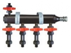 Gerotop BASIC 92 SET rozdělovač/sběrač, vstup  d32, 5/5 - 02.5500 - VÝPRODEJ 1ks