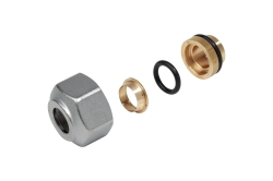 Giacomini R178 Adaptér pro Cu trubky, chrom