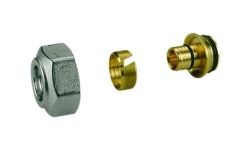 Giacomini R179E Adaptér pro trubky plastové trubky, připojení na Euroconus