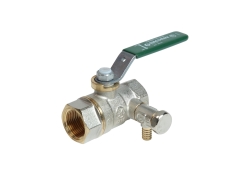 Giacomini R250WS Kulový kohout na pitnou vodu s vypouštěním, DVGW