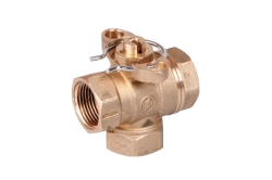 Náhled obrázku: Giacomini R279D Třícestný kulový kohout pro ovládání motorem K270 nebo K272 