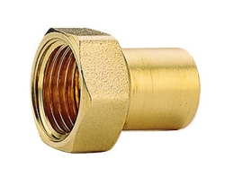 Giacomini R567 Přechod (vnitřní závit) z FE trubky pro adaptérový spoj 18x1/2\"F