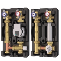 Giacomini R586R Universální kotlová sestava, (1x elektronické čerpadlo), včetně izolace