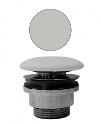 GSI Neuzavíratelná výpust, mosaz/keramická zátka, cenere mat