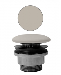 GSI Neuzavíratelná výpust, mosaz/keramická zátka, creta mat