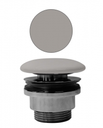 GSI Neuzavíratelná výpust, mosaz/keramická zátka, tortora mat