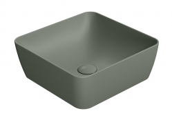 GSI Nubes Umyvadlo na desku 38x38 cm, agave mat