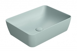 GSI Nubes Umyvadlo na desku 50x38 cm, ghiaccio mat