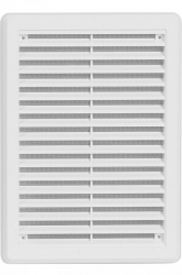 Náhled obrázku: Haco Větrací mřížka se síťovinou - krytka VMK, bílá 