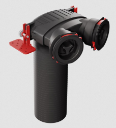 Heatpex Aira Connect Distribuční box rohový 2 x 90mm