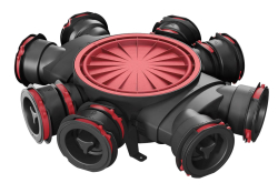 Heatpex Aria Connect Distribuční box 8 x 90mm