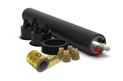 Heatpex Potrubí DUO vč. příslušenství pro TČ vzduch-voda 2x40/3,7 (32-32) / 160