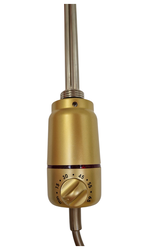 HOPA Elektrické topné těleso s termostatem pro radiátory, mosaz