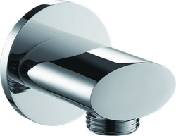 Hopa Oválný vývod ze stěny, mosaz/chrom - BAPG3010