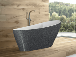 Hopa Sapri Volně stojící vana 165x70 cm, litý mramor