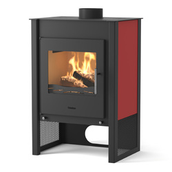 HS Flamingo Krbová kamna 9kW FLAMINGO ® KUALA červená - HSF02-072