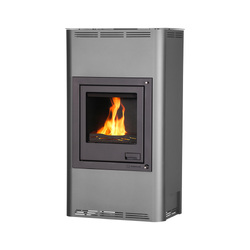 HS Flamingo Krbová kamna AQUAFLAM ® 17 s výměníkem - šedá