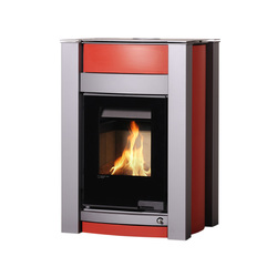 HS Flamingo Krbová kamna AQUAFLAM VARIO ® KALMAR 11kW červená