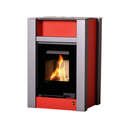 HS Flamingo Krbová kamna AQUAFLAM VARIO ® LEND 11kW červená