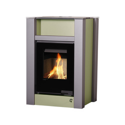 HS Flamingo Krbová kamna AQUAFLAM VARIO ® LEND 11kW krémová - metalická (bez výměníku)