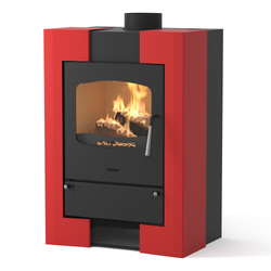 HS Flamingo Krbová kamna FLAMINGO ® ESPO I červená 9kW