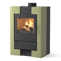 HS Flamingo Krbová kamna FLAMINGO ® ESPO II olivová 9kW