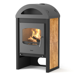 HS Flamingo Krbová kamna FLAMINGO ® MELAND ořech 9kW