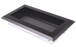 HS Flamingo Krbová mřížka 10x20cm černá HSF06-037