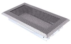 Náhled obrázku: HS Flamingo Krbová mřížka 10x20cm staré stříbro HSF06-047 