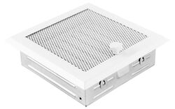 HS Flamingo Krbová mřížka 16x16cm s žaluzií bílá HSF06-063