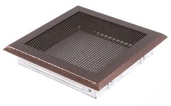 HS Flamingo Krbová mřížka 16x16cm stará měď HSF06-079