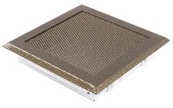 HS Flamingo Krbová mřížka 16x16cm staré zlato HSF06-081