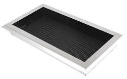 HS Flamingo Krbová mřížka 16x32cm broušený chrom HSF06-084