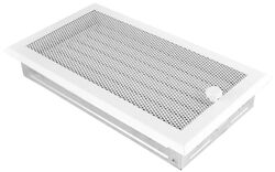 HS Flamingo Krbová mřížka 16x32cm s žaluzií bílá HSF06-092