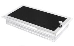 Náhled obrázku: HS Flamingo Krbová mřížka 16x32cm s žaluzií chrom HSF06-097 