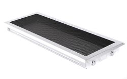 Náhled obrázku: HS Flamingo Krbová mřížka 16x45cm chrom HSF06-118 