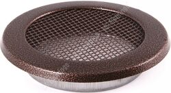 HS Flamingo Krbová mřížka kulatá 100mm stará měď  HSF06-005