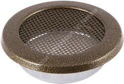 HS Flamingo Krbová mřížka kulatá 125mm staré zlato HSF06-016