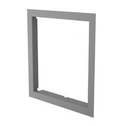 HS Flamingo Krycí rámeček krbové vložky FLAMINGO S5, 46 mm, šedý (HSF45-088)