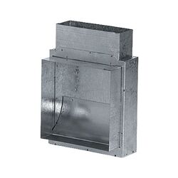 HS Flamingo Redukce hranatá 150x50 mm 90*, kanál - mřížka HSF18-080