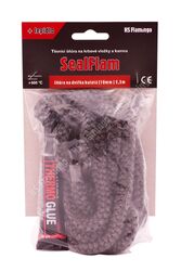 HS Flamingo Těsnící šňůra na dvířka kulatá + lepidlo (10 mm) 2,5 m (HSF17-104)