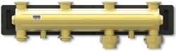 Náhled obrázku: Ivar CS Horizontální rozdělovač PAW.HEAT BLOC V23 pro jednotlivé moduly - DN 25, 1"x1"x1" *AP* 