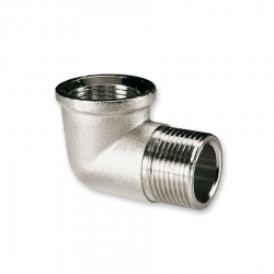 Ivar CS Koleno IVAR.RF 811 N, závit vnější - vnitřní MF, nikl